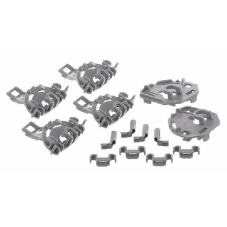 00418675 Bosch Dishwasher Plastic Bearing Basket Clips Kit www.ezee